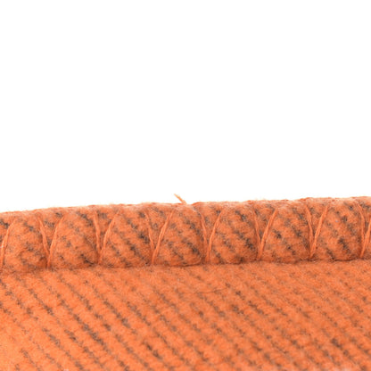 Hermes Wool Cashmere Avalon Pillow PM Ecru Potiron 4 of 4