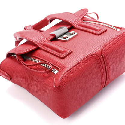 3.1 Phillip Lim Textured Calfskin Mini Pashli Satchel Red 9 of 14