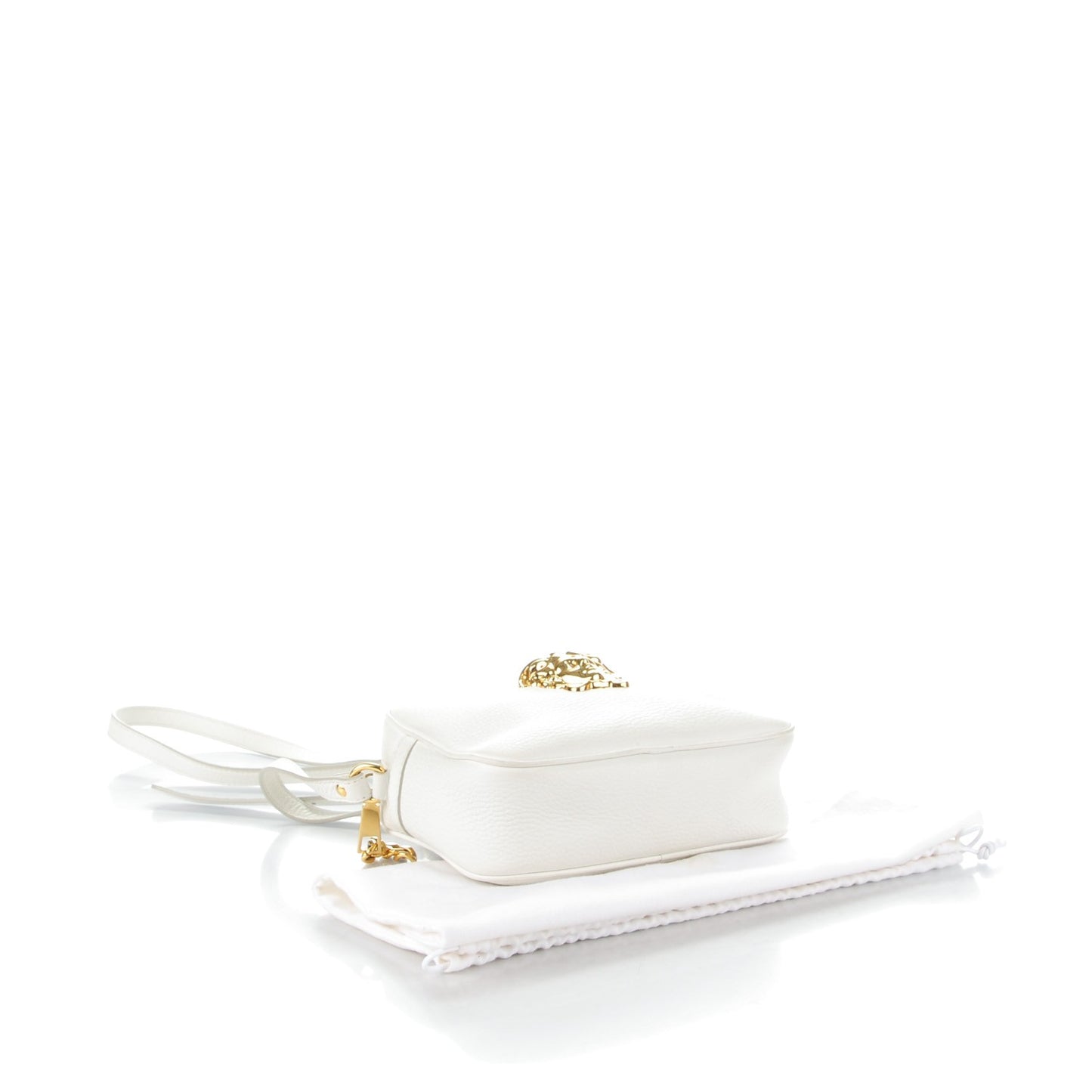 Calfskin Palazzo Camera Bag White