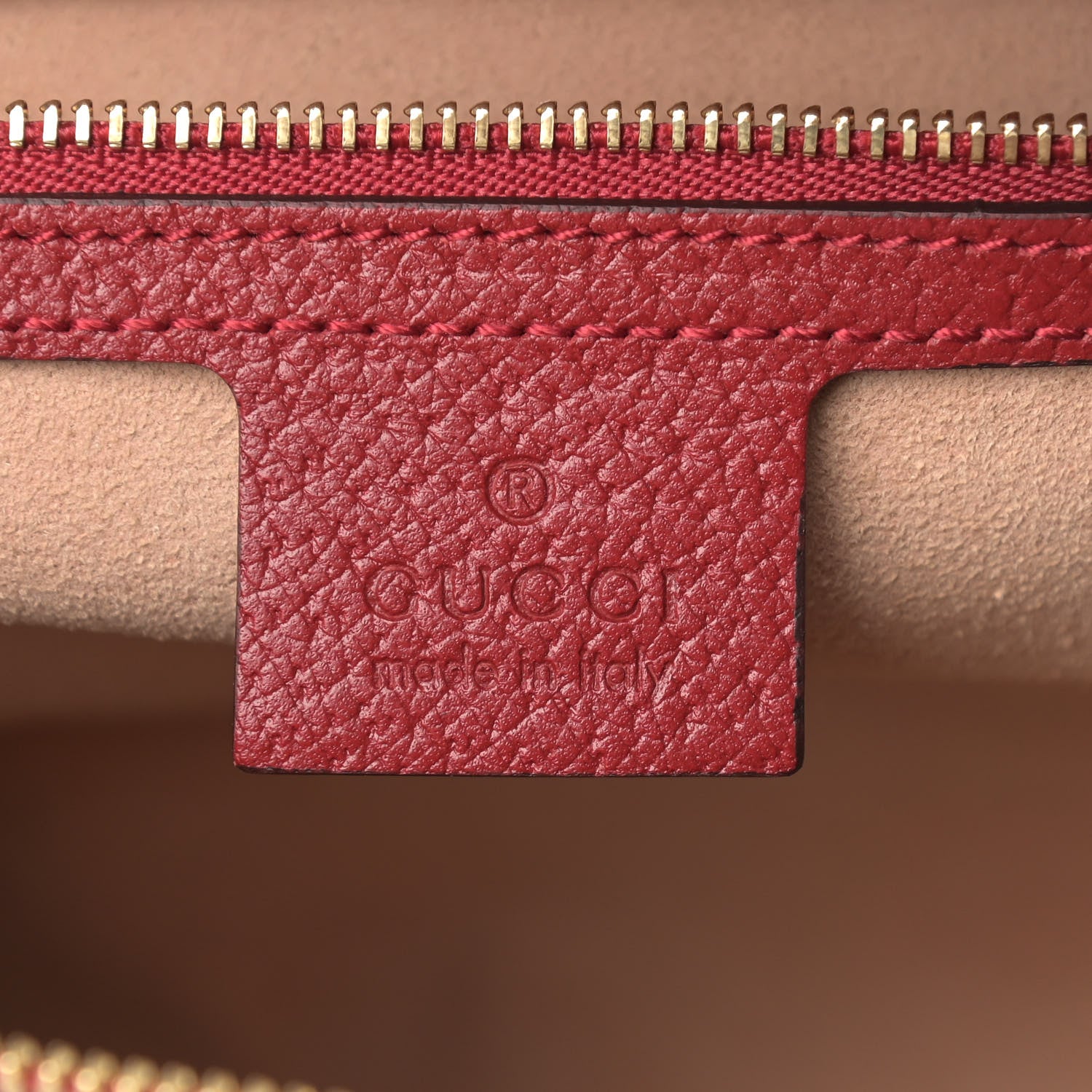 Gucci GG Supreme Monogram Flora Web Medium Ophidia Boston Red 6 of 9