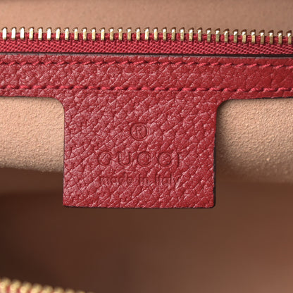 Gucci GG Supreme Monogram Flora Web Medium Ophidia Boston Red 6 of 9