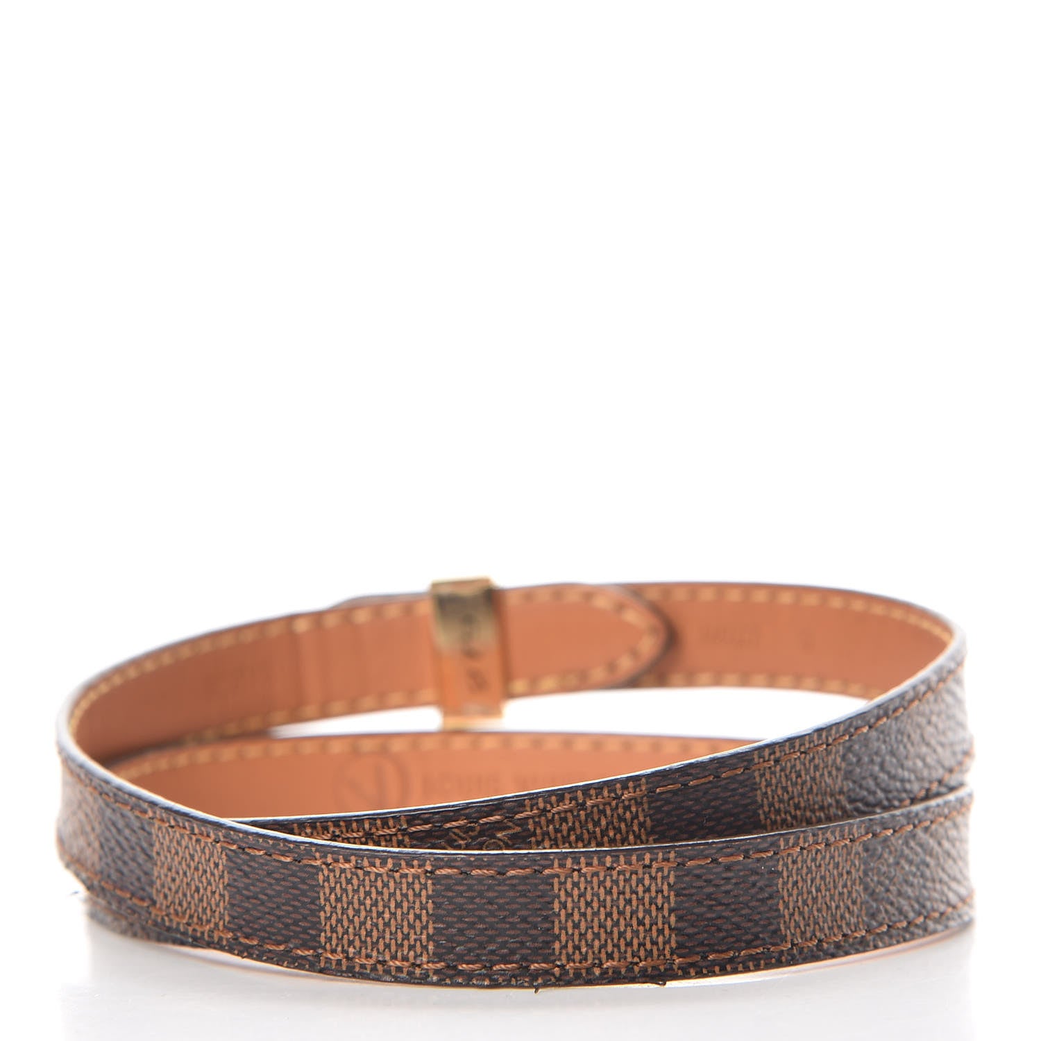 Louis Vuitton Damier Ebene Box It Bracelet 17 3 of 7