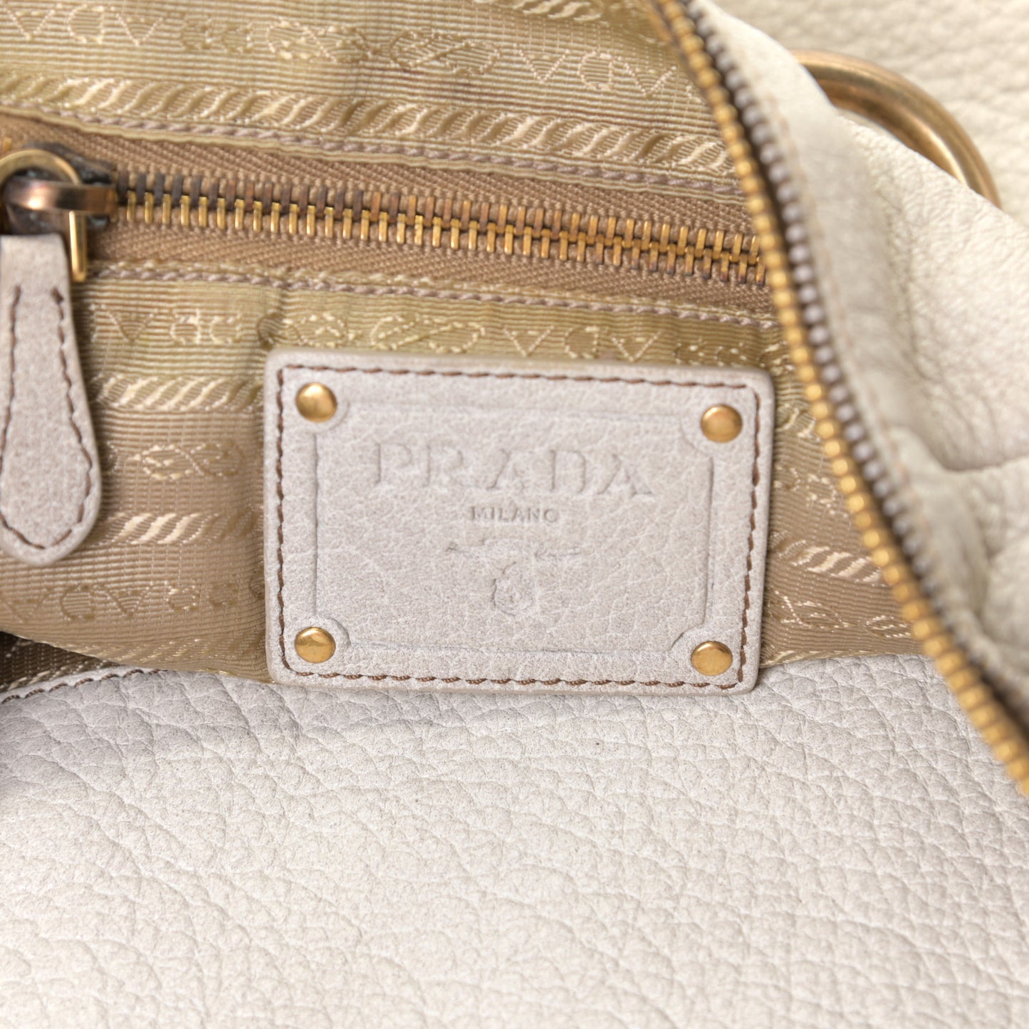Deerskin Tamponato Hobo White
