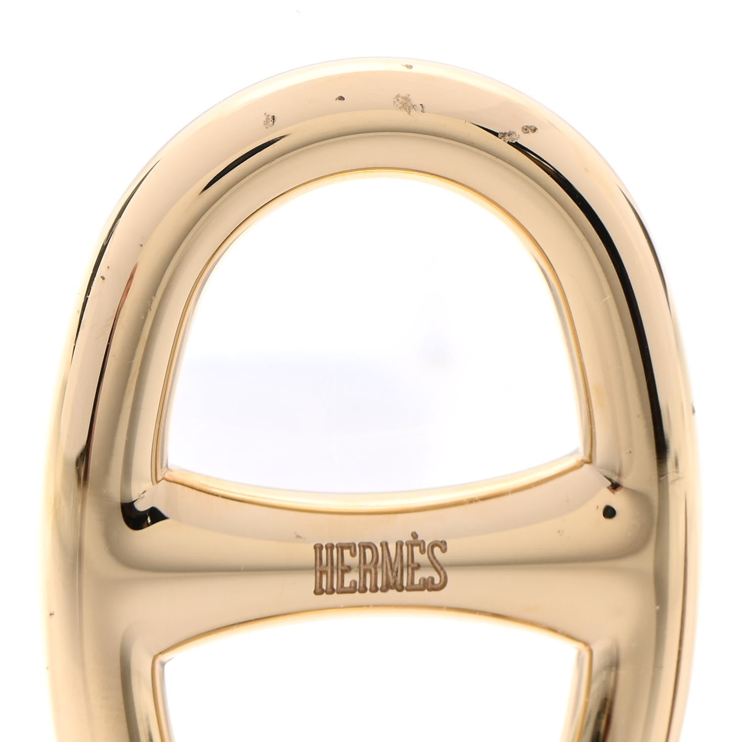 Hermes Permabrass Chaine D'Ancre Scarf Ring 4 of 5