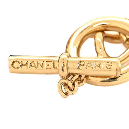 Chanel Resin Pearl CC Precious Symbols Charm Bracelet Gold Black 4 of 6