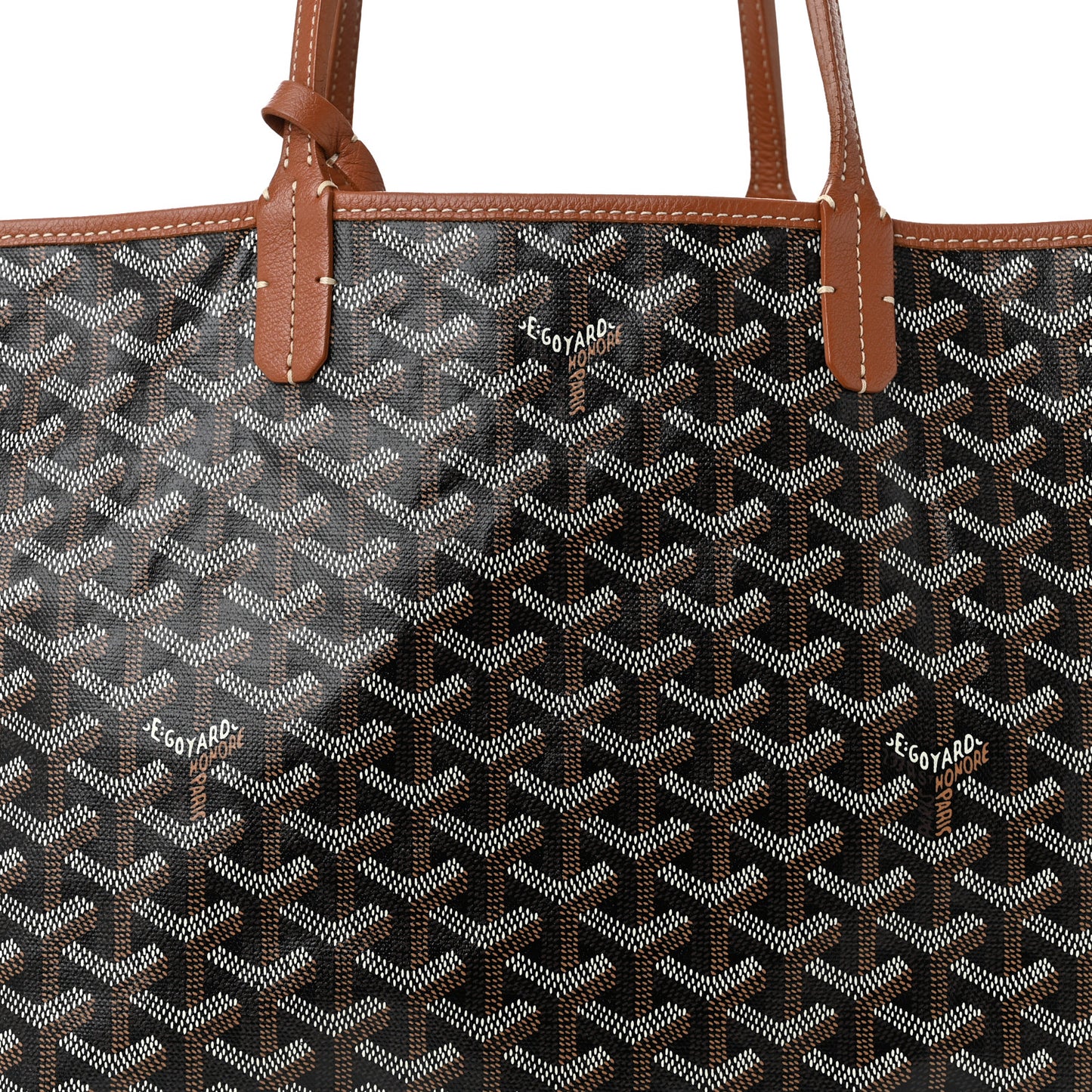 Goyardine Saint Louis PM Black Gold