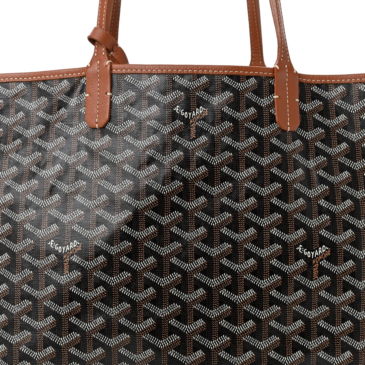 Goyard Goyardine Saint Louis PM Black Gold 9 of 14