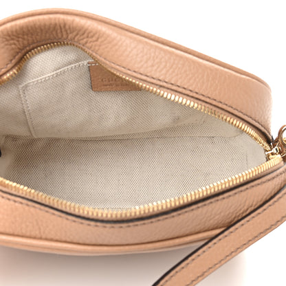 Gucci Pebbled Calfskin Small Soho Disco Bag Camelia 6 of 8