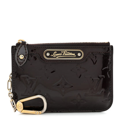Louis Vuitton Vernis Key Pouch Amarante 1 of 9