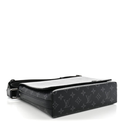 Louis Vuitton Monogram Eclipse District PM Black 4 of 9