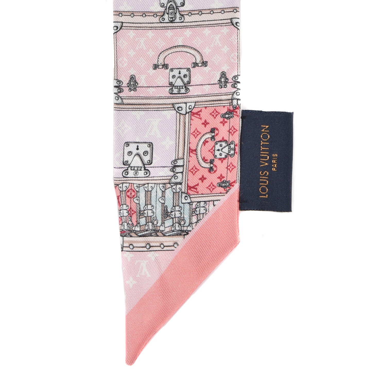 Silk Monogram Let's Go BB Bandeau Pink