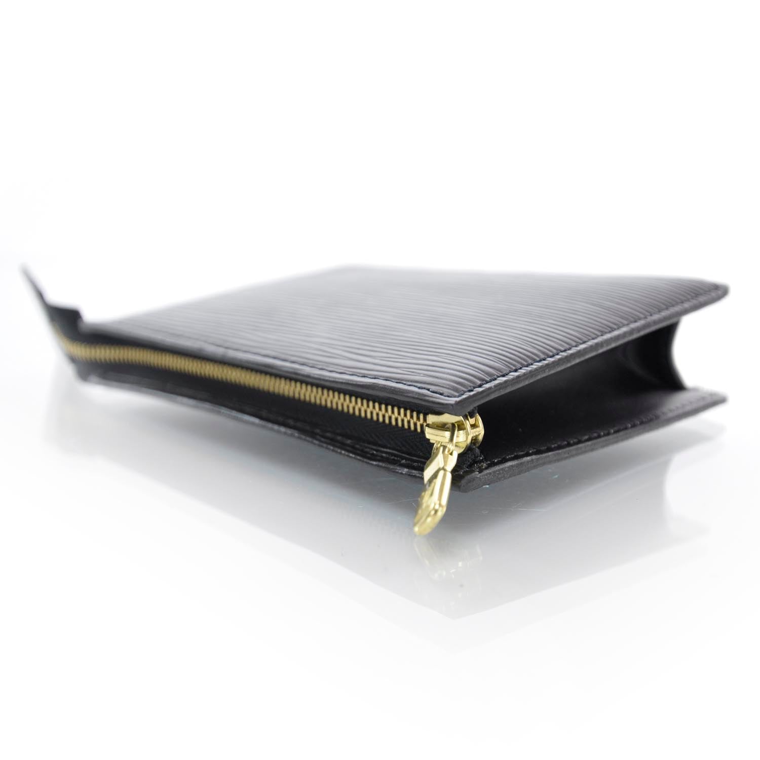 Louis Vuitton Epi Pochette Poche Cosmetic Bag Black 3 of 7