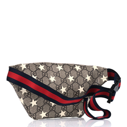 Gucci GG Supreme Monogram Stars Childrens Belt Bag 2 of 4