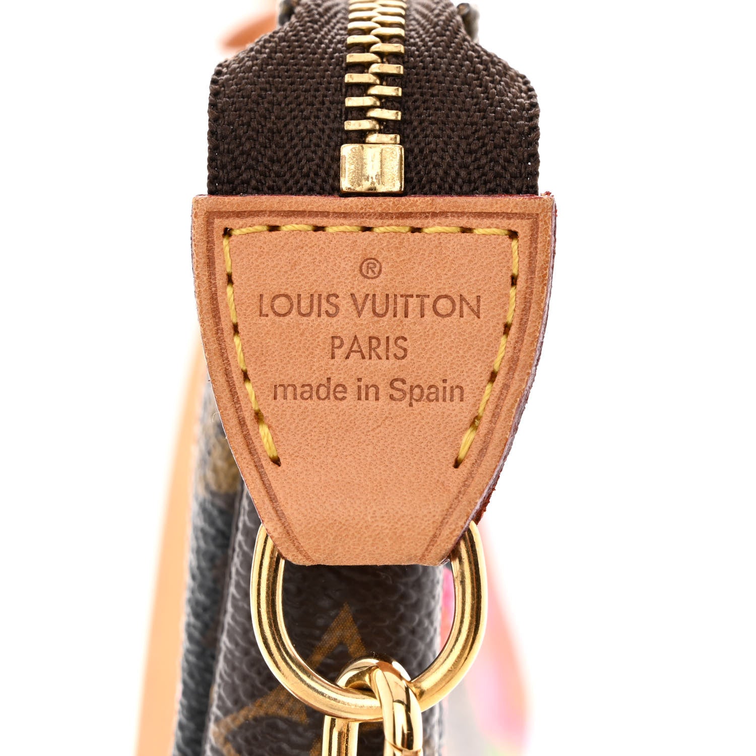 Louis Vuitton Monogram Roses Pochette Accessories 6 of 10