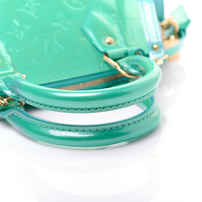 Louis Vuitton Vernis Alma BB Blue Lagon 23 of 26