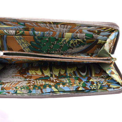 Hermes Epsom Silk'in Wallet Etoupe 5 of 8