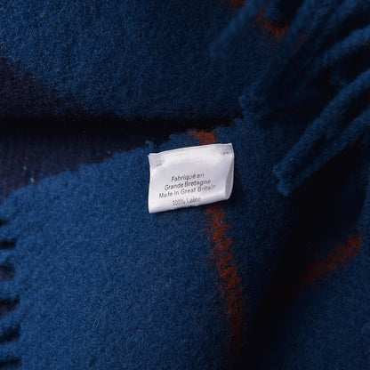 Hermes Wool Rocabar Blanket Bleu De Prusse 5 of 5