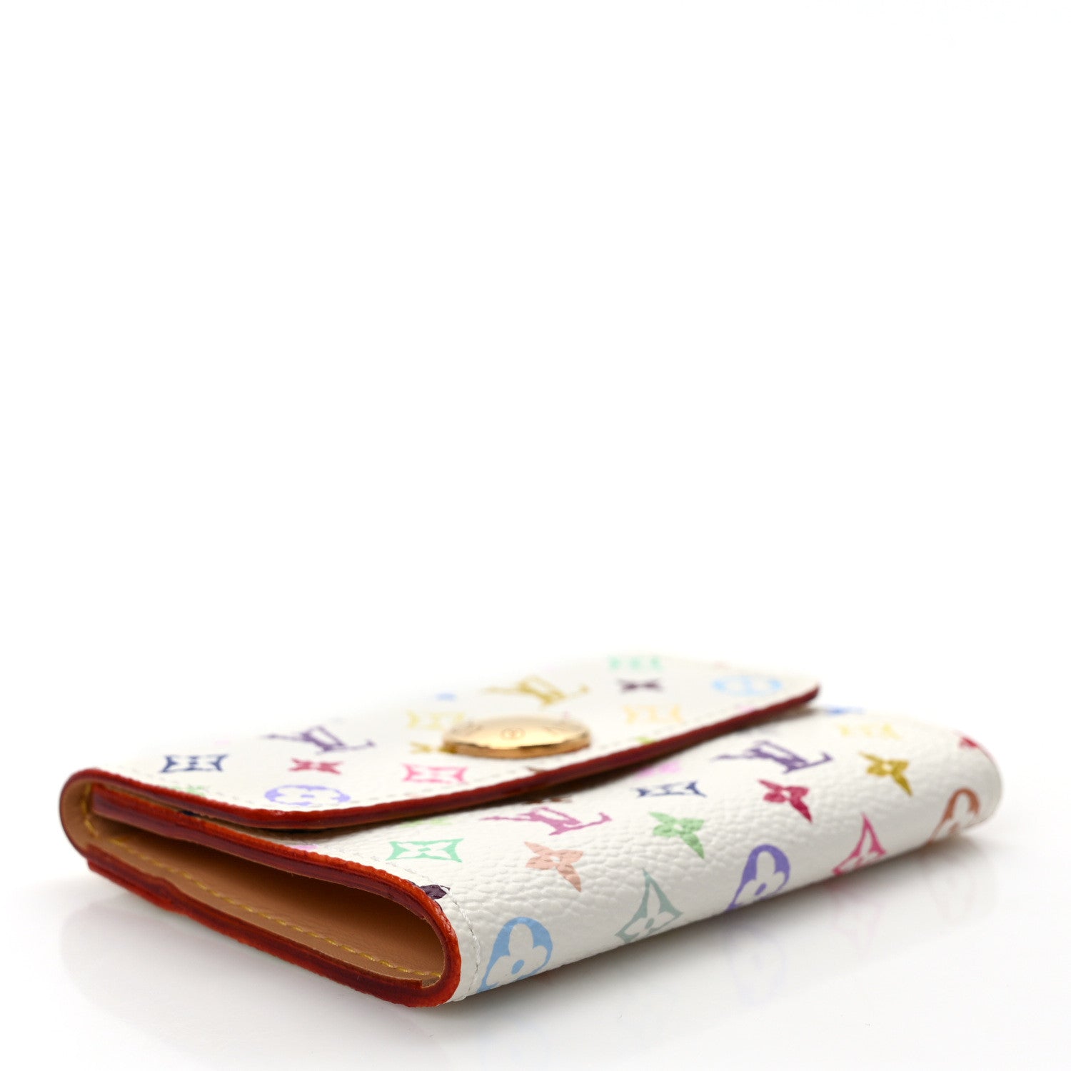 Louis Vuitton Monogram Multicolor Buisness Card Holder White 4 of 7