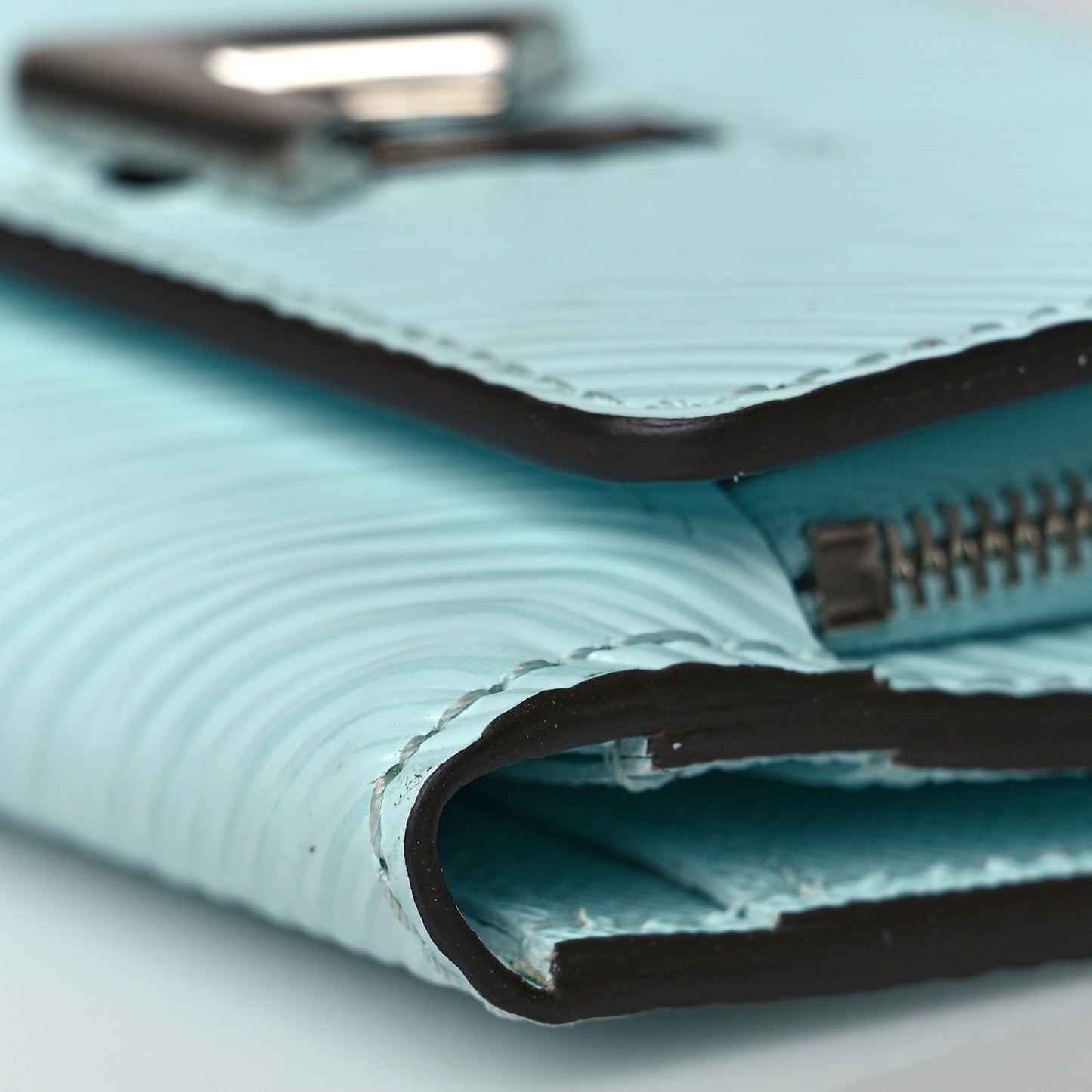 Epi Twist Compact Wallet Seaside