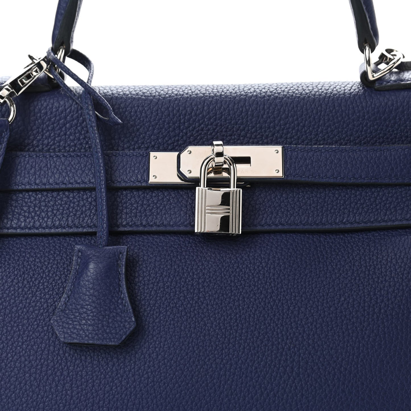 Togo Kelly Retourne 28 Bleu Encre