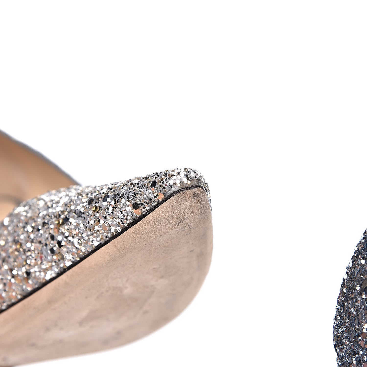 Jimmy Choo Glitter Degrade Romy 100 Pumps 39.5 Dusk Blue Silver 10 of 10