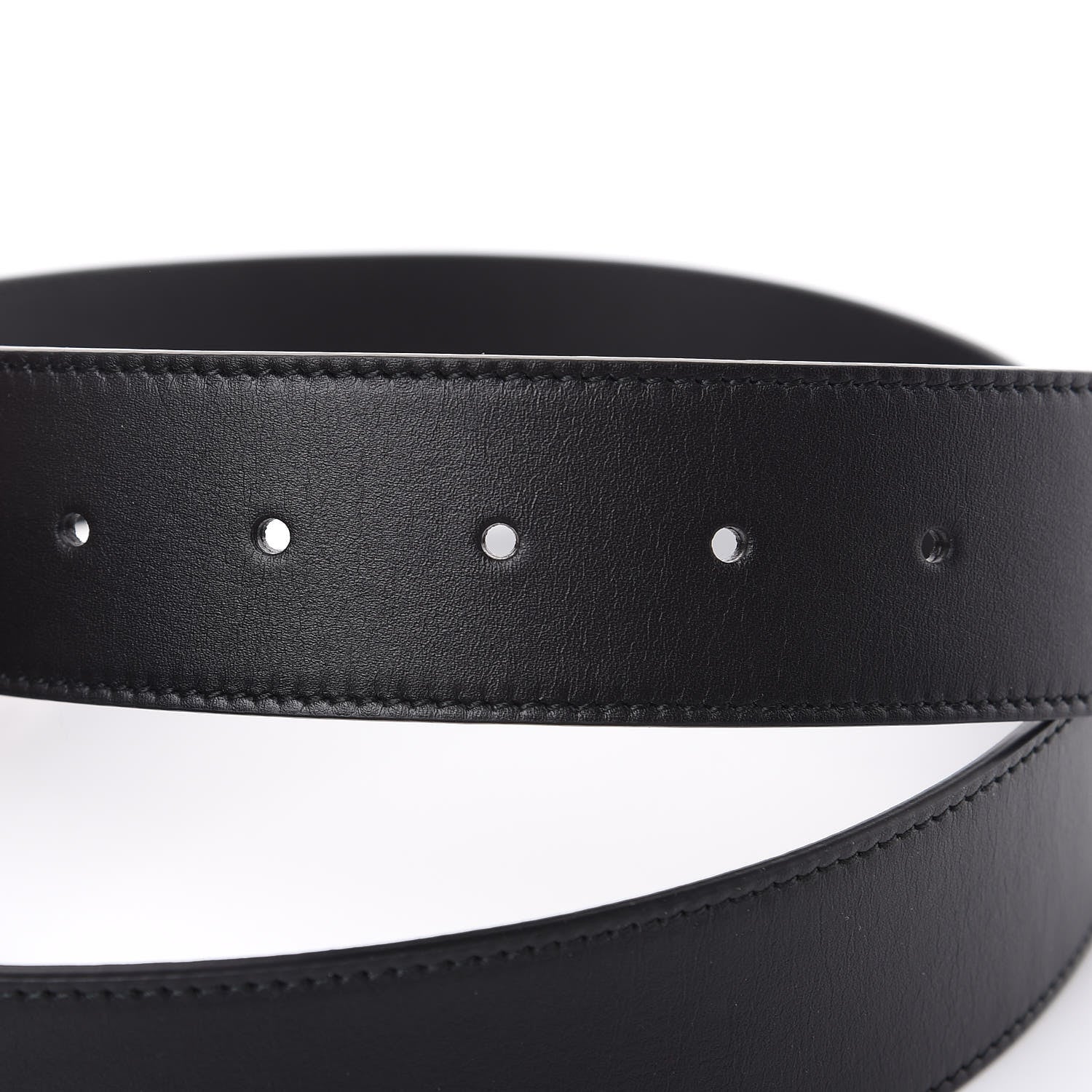 Gucci Calfskin Double G 40mm Belt 85 34 Black 5 of 6
