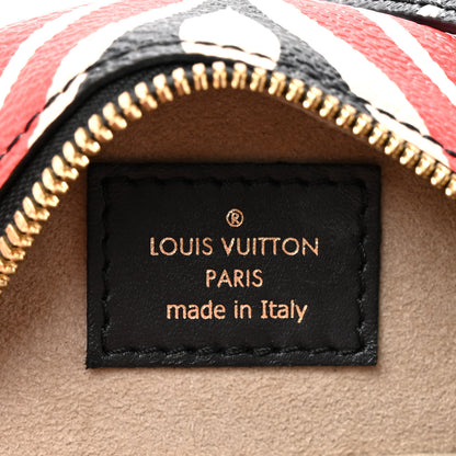 Louis Vuitton Monogram Giant Crafty Boite Chapeau Souple PM Creme Rouge Black 6 of 9