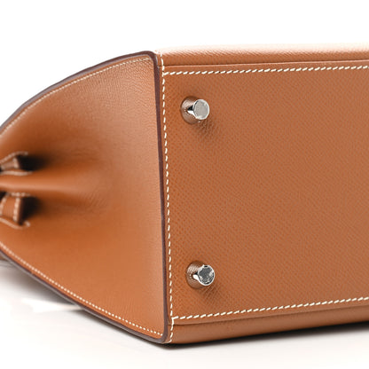 Hermes Epsom Kelly Sellier 28 Gold 9 of 14