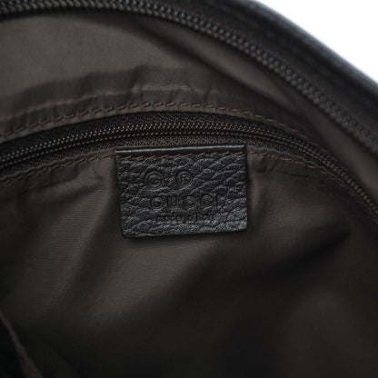 Gucci Nylon Monogram Flat Messenger Bag Brown 6 of 7