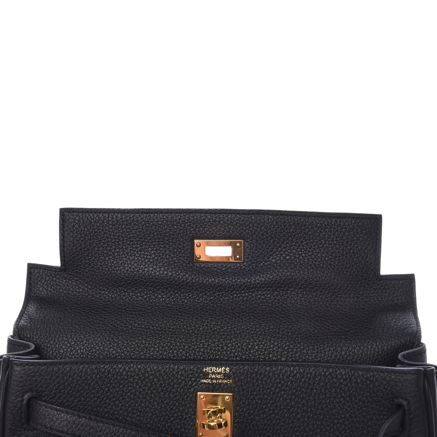 Hermes Togo Kelly Retourne 25 Black 22 of 64