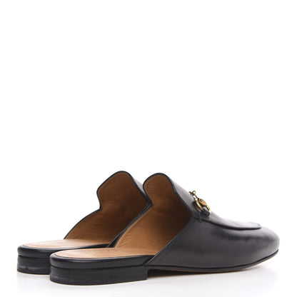 Gucci Calfskin Womens Princetown Slippers 39.5 Black 4 of 11