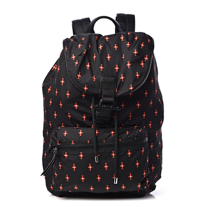 Givenchy Nylon Totem Printed Backpack Black 1 of 9