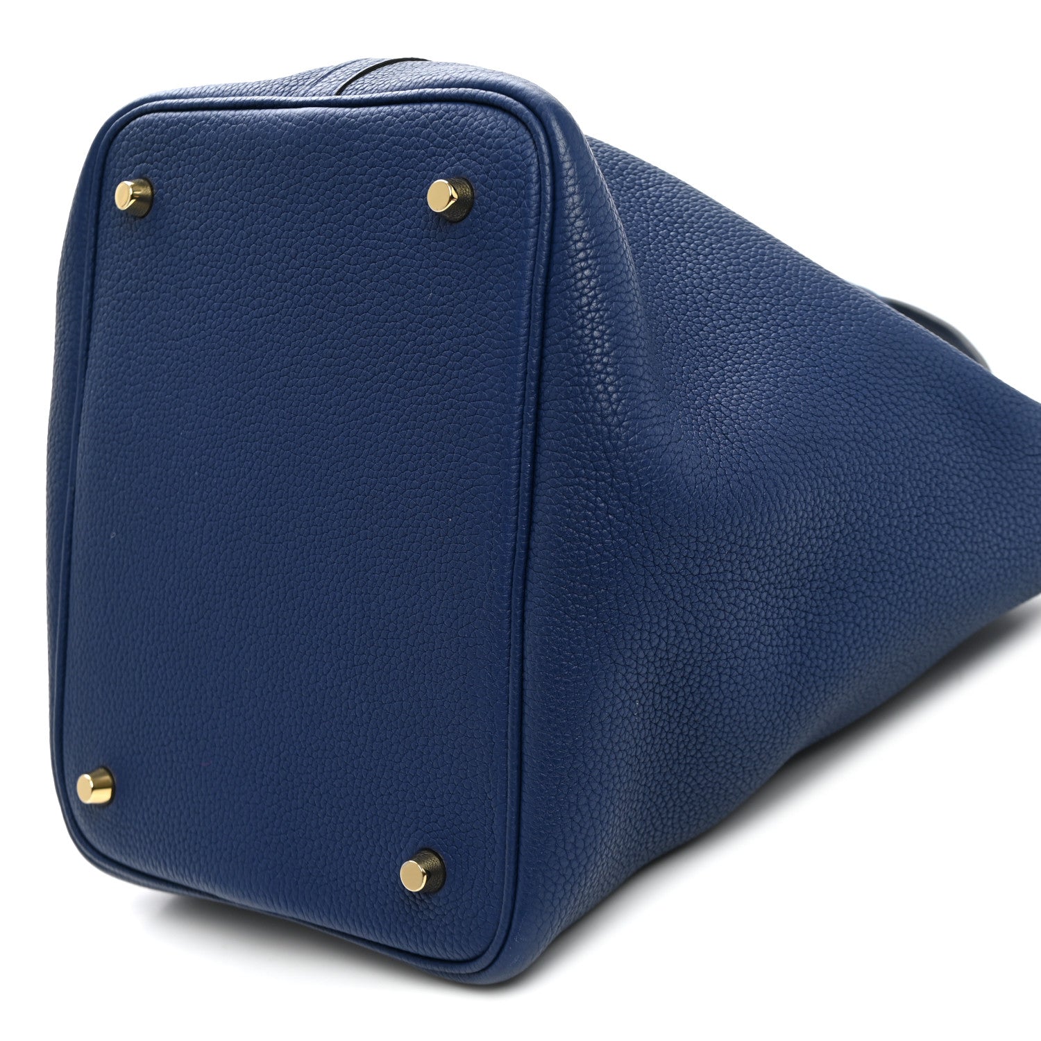 Hermes Taurillon Maurice Picotin Lock 22 MM Bleu Saphir 10 of 10