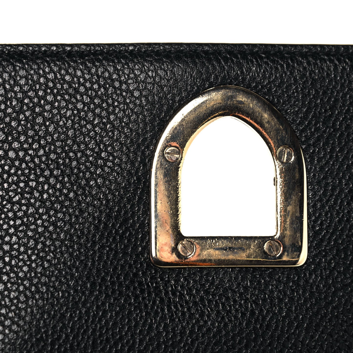 Grained Calfskin Medium Diorama Flap Bag Black
