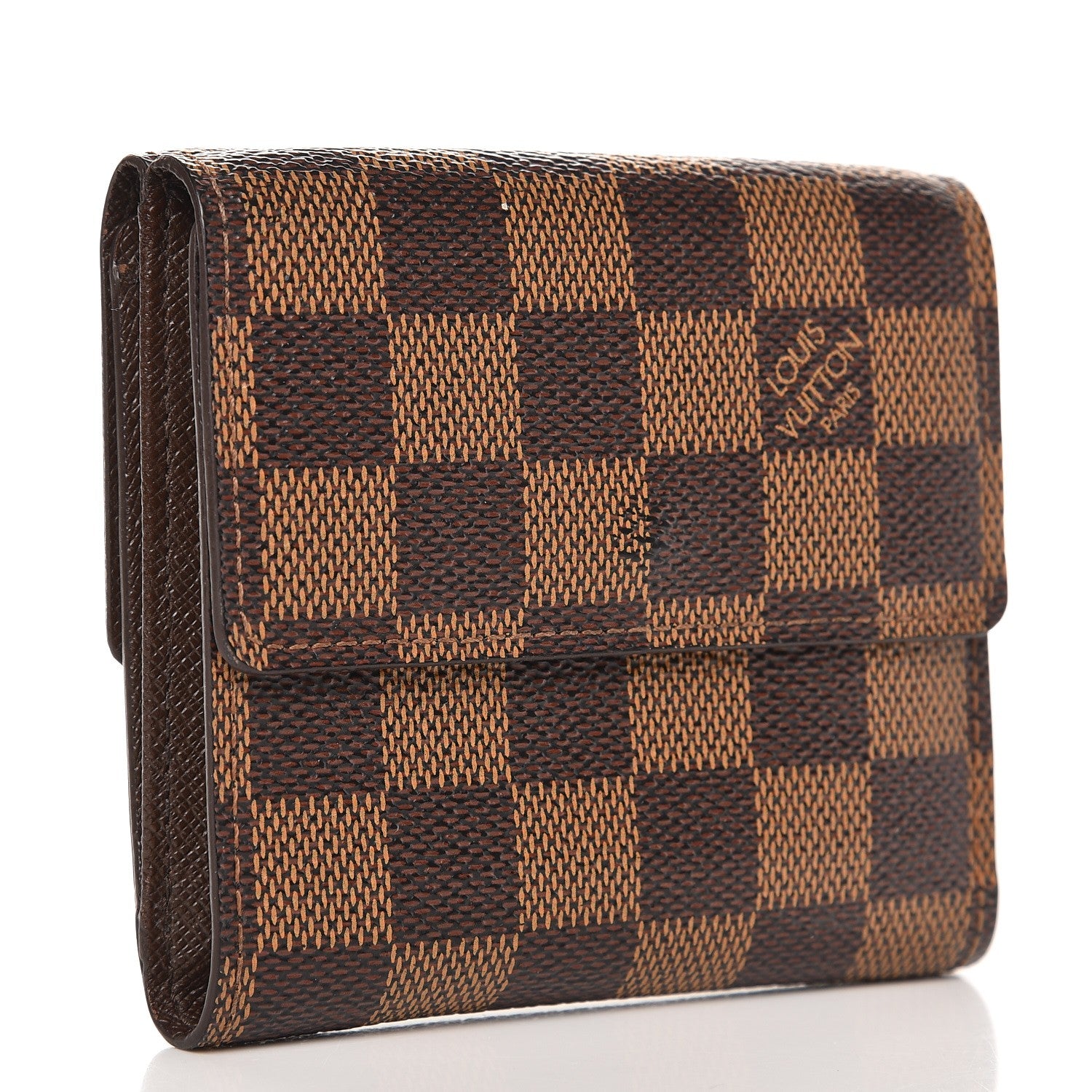Louis Vuitton Damier Ebene Elise Wallet 3 of 6