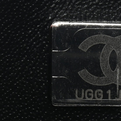 Chanel Lambskin Quilted Mini Rectangular Flap So Black 7 of 9