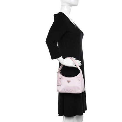 Prada Tessuto Nylon Mini Re-Edition 2000 Bag Alabastro 3 of 11