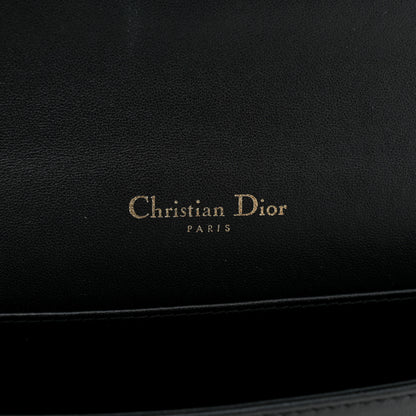 Christian Dior Lambskin Cannage Lady Dior Pouch Black 7 of 10