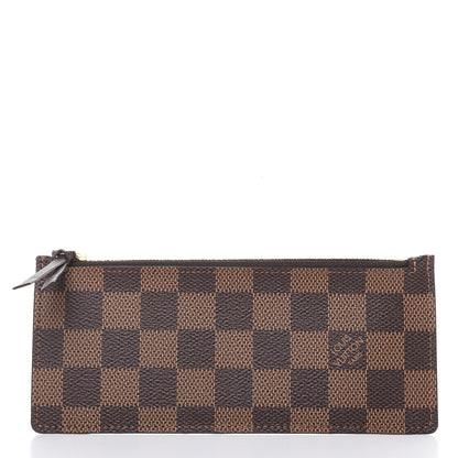 Louis Vuitton Damier Ebene Josephine Wallet Zippered Insert 1 of 6