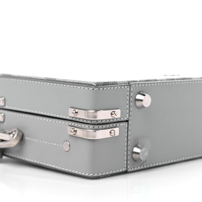 Christian Dior Coated Canvas CD Diamond Lock Mini Case Gray 7 of 8