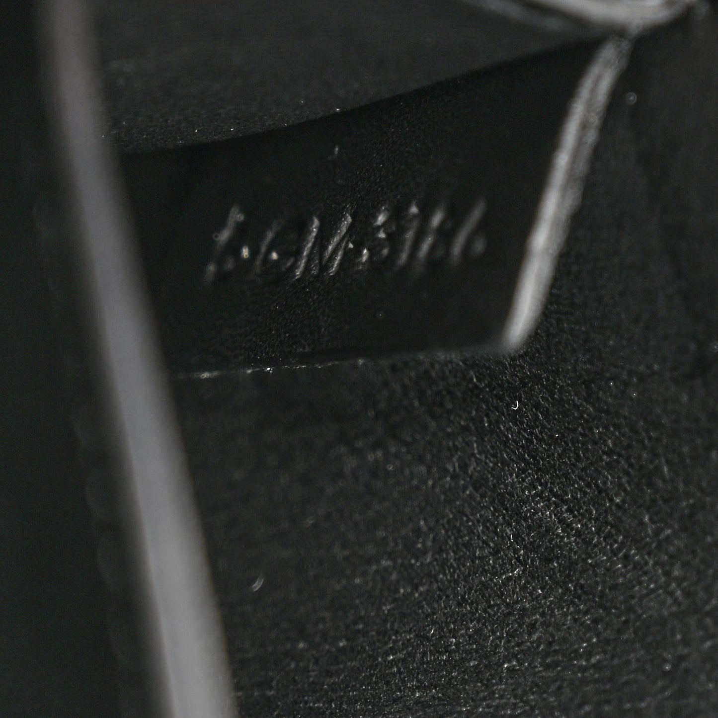 Smooth Calfskin Tri-Fold Clutch on Chain Black