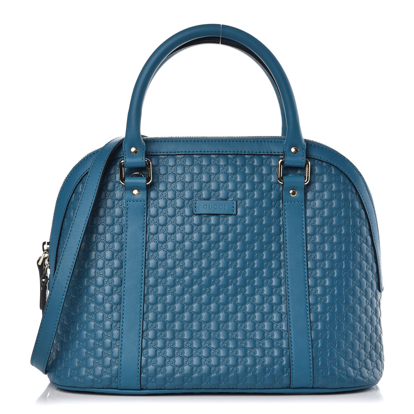 Microguccissima Medium Dome Bag Deep Cobalt