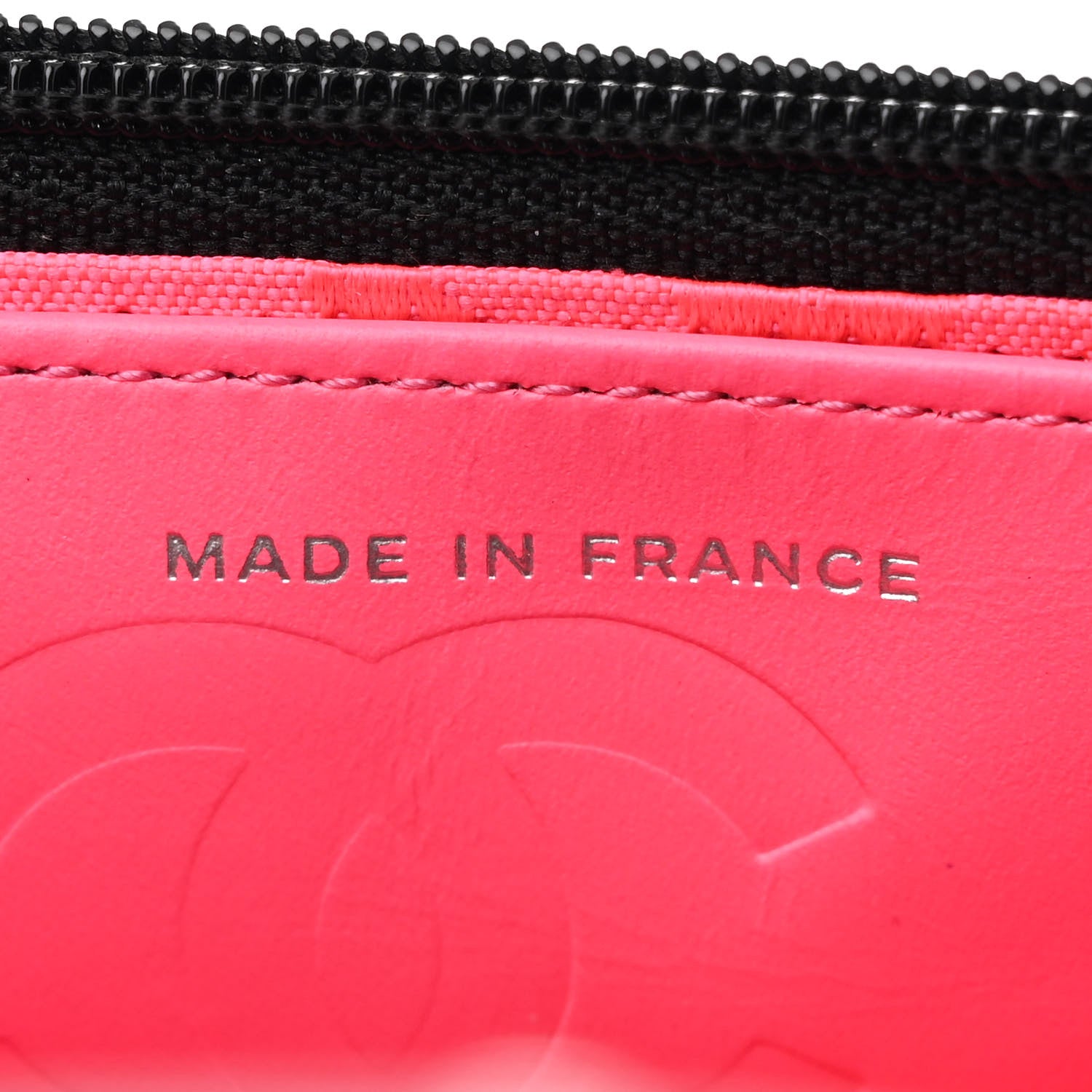 Chanel Calfskin Quilted Cambon Wallet on Chain WOC Black 7 of 11
