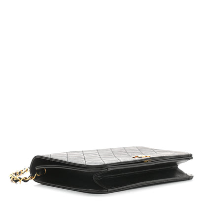 Chanel Lambskin Quilted Small Single Flap Black 3 of 9