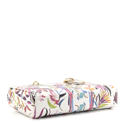 Christian Dior Calfskin Printed Fantastica Medium Lady D-Joy Multicolor 4 of 13