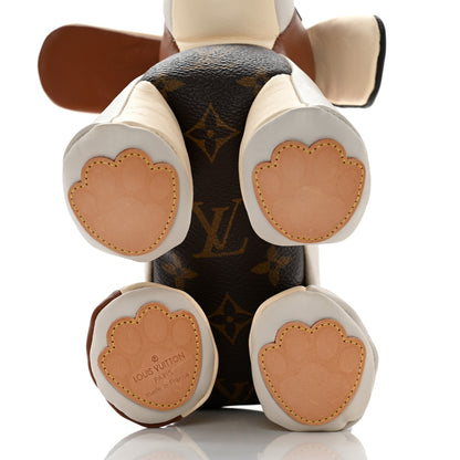 Louis Vuitton Calfskin Monogram Doudou Oscar Dog Beige 10 of 10