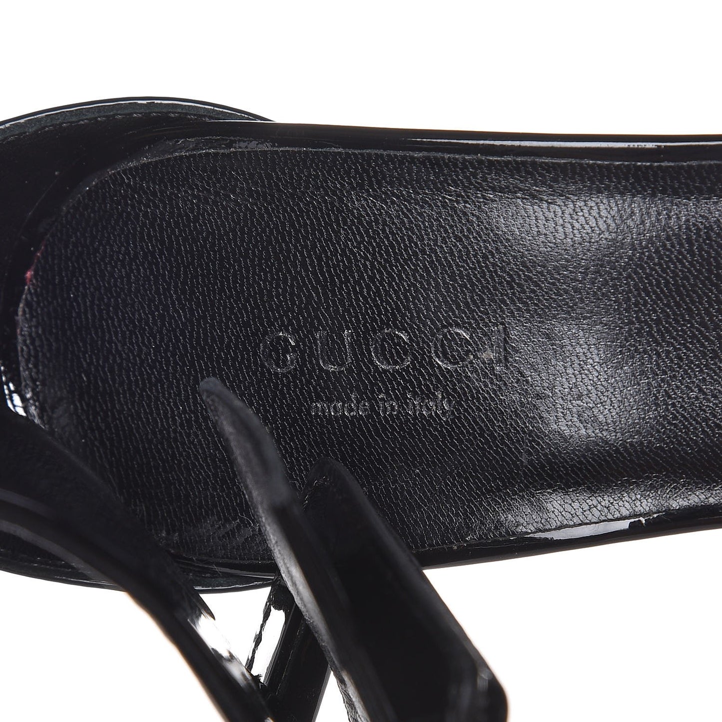 Patent Victorie Sandals 38 Black