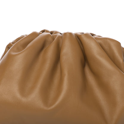 Bottega Veneta Smooth Butter Calf The Pouch Oversized Clutch Cammello 7 of 9