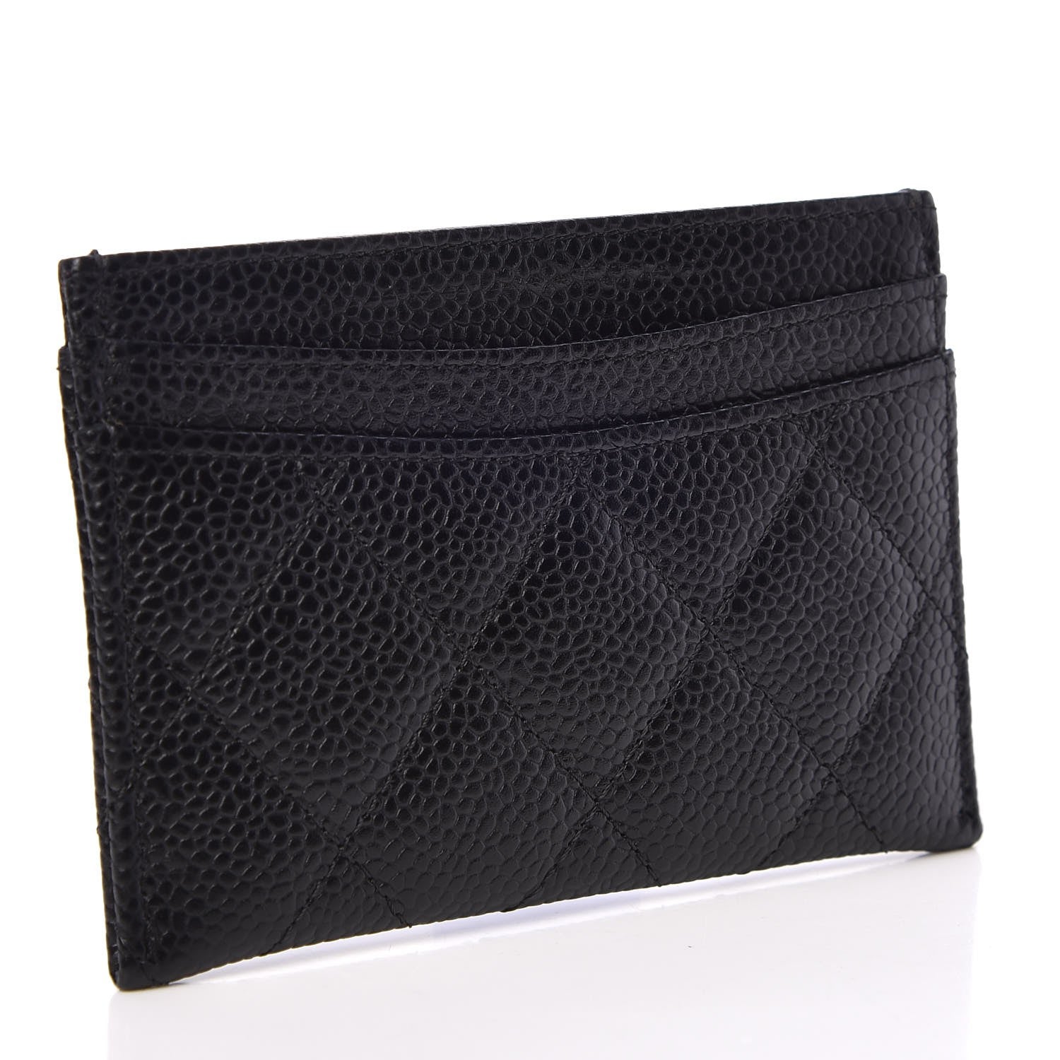 Chanel Caviar Quilted Card Holder Black 3 of 8