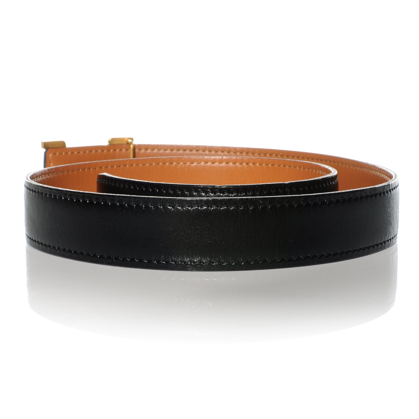 Box Chamonix Reversible Constance 24mm H Belt 74 Noir Natural
